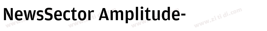 NewsSector Amplitude字体转换